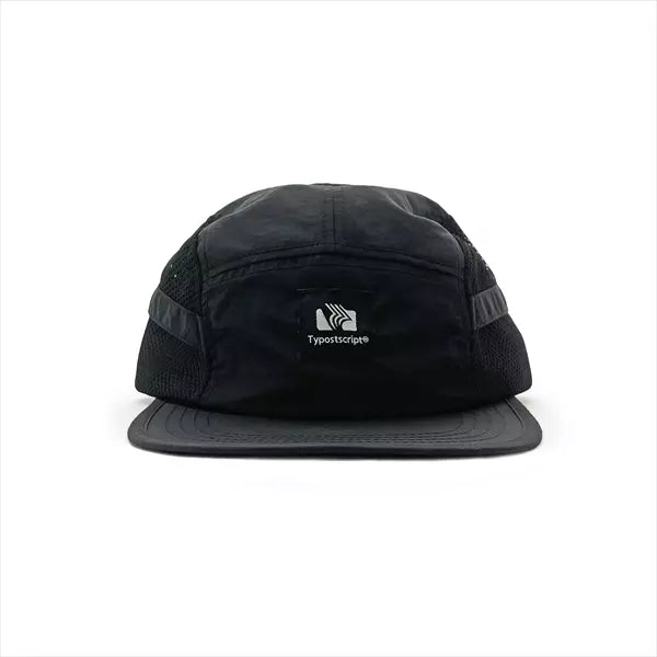 Typostscript® “MESH POCKET 5PANEL CAP”