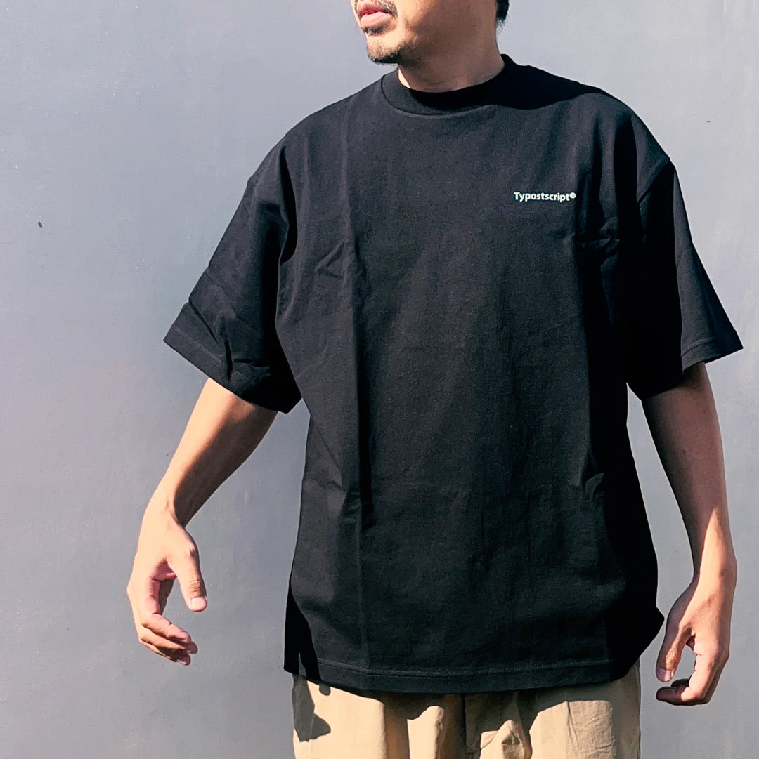 Typostscript® “PAGES TEE”