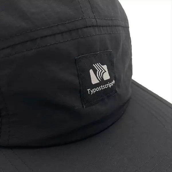 Typostscript® “MESH POCKET 5PANEL CAP”